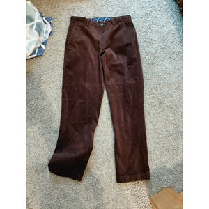 Brooks Brothers Men's Corduroy Pants 32x30 Brown Casual Y2K Classic Vintage 90s